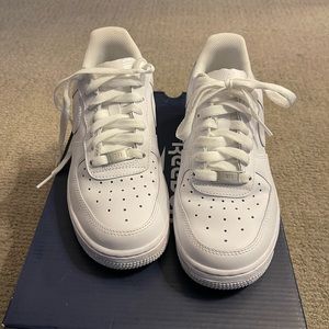 Air Force 1s size 6.5, worn once!